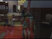 Porn with a teacher with glasses. Sex with an English Tutor | video game 3/16