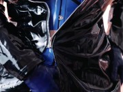 pvc long coat fetish  8/16