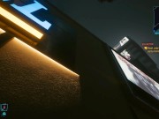 Exploring Cyberpunk 2077 street Gameplay Part 20 Meeting a princess 8/16