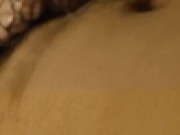 【足コキ】【足交】年下彼女に網タイツでヌルヌルローション足コキされる 14/16