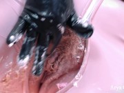 Ass and Pussy Food Fetish Cake sploshing 12/16