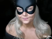 Bunny was hungry for a mouthful! Gargled and all swallowed! 16/16