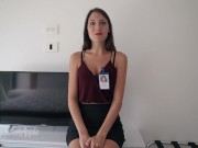 Real Estate Agent Fucks the Customer to land a deal and the Handyman to reach an orgasm 3/16