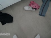 Real Estate Agent Fucks the Customer to land a deal and the Handyman to reach an orgasm 9/16