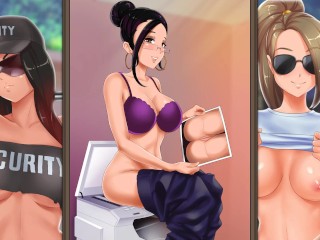The porn anime game BustyBiz! Trying to play! | video game