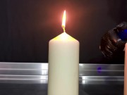 gets painfully fucked in the ass and pussy with a nice creampie - POV - close up 1/16