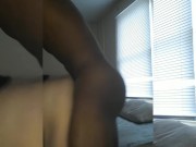 WE SNEAK AWAY FROM EVERYBODY TO FUCK (TRYING TO BE QUIET) DICK HER DOWN 10/16