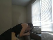 WE SNEAK AWAY FROM EVERYBODY TO FUCK (TRYING TO BE QUIET) DICK HER DOWN 13/16