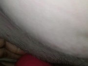 Squirting Ebony Slut Experiencing The Trending Rose Toy  8/16