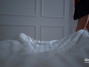 Step Mom Caught Step Son Jerking off and help him to Cum Quick Part 2 2/16