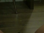 OMG! Tried to sneak moms Bbc dildo back into her room but heard her getting fucked hard 13/16