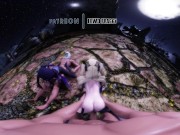 Genshin Impact - Mona & Fischl Moolight Orgy [UNCENSORED VR HENTAI R-18 MMD] 6/16