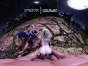 Genshin Impact - Mona & Fischl Moolight Orgy [UNCENSORED VR HENTAI R-18 MMD] 8/16