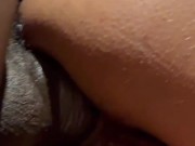 Hairy brunette hot interracial anal sex 13/16