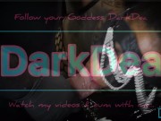 Queen Dark Dea destroyed by her Bull huge cock/Göttin DarkDea zerstört von ihrem Bullen Riesenschw 1/16