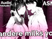 ASMR - Yandere milks you (handjob, blowjob, BDSM) (Audio Roleplay) 6/16