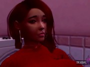 Horny Stepsister Wants My Squirt in her Mouth - Sexual Hot Animations 3/16