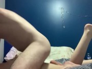 Cumming inside my tiny HOT gf 13/16