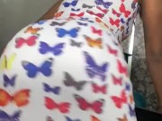 Fat ebony pussy Twerking in a dress  2/16