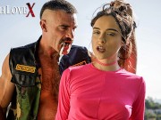 TOUGHLOVEX Lily Glee challenges Karl Toughlove to a game of strip poker