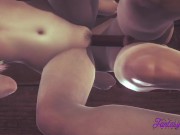 Kimetsu No Yaiba Hentai - Mitsuri Blowjob and Doggy Anal with cum inside 11/16