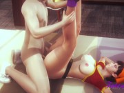 Dragon Ball Hentai - Pan Fucked and cums inside her pussy 7/16