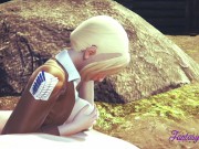 Attack on Titans Hentai - Annie Boobjob and Fucked with cum inside 3/16