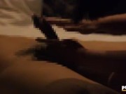 Japanese wife professional powder handjob 人妻れいさんの気持ち良すぎるパウダーマッサージ 5/16