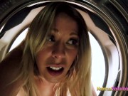 Fucking My Hot Step Mom while She is Stuck in the Dryer - Nikki Brooks 9/16