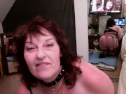 V550 Pegging Robert with my huge dildo 4/16