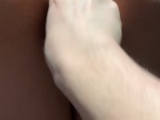 MissMooncake - Chinese school girl fingered till she squirts + fucked hard by white classmate  8/16