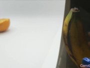 Fruit Finger Fuck | Orange juicy love | Secret Masturbation Part 1 16/16