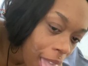 Cumshot/Facial Compilation with Sexy Ebony (Twitter @SwingLikeTarzan) 7/16