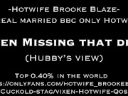 MISSED THAT DICK 1/16