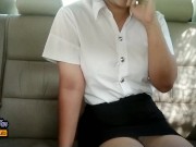 Nan Masturbating In Car. 1/16