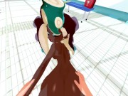 Fucking Marina at the pool, lets you cum inside - Splatoon 2 Hentai 5/16