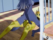 Furry Hentai - Wolf Fucked by Lynx 12/16