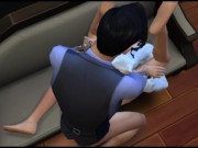 My wife likes to watch me fuck my mistress in front of her eyes | Porno Games 13/16