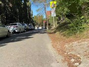 Four guys picked up a girl on the street and fucked her in an abandoned house. Part 1 1/16