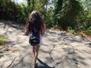 Four guys picked up a girl on the street and fucked her in an abandoned house. Part 1 7/16