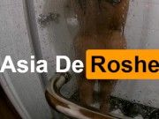 Sneaking on sexy indian girl having shower after work - Asia De Roshell 6/16