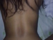 Sexy College chicks ass bouncing on his thick dick during Netflix and chill 11/16