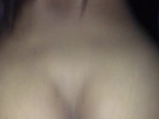 Sexy College chicks ass bouncing on his thick dick during Netflix and chill 5/16