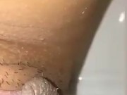 Ebony gives out golden rain nasty 3/16