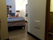 Girl is masturbating in her room  3/16