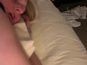 Barbie ridderr get her wet creamy pussy fucked doggy style and sucks cock 1/16