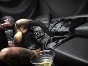 The Ebony Goddess Dark Dea Blowjobs Cumshots compilation vol 1 Hardcore Fetish Latex Queen 10/16