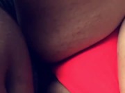Fucking Ebony With Strap-On 6/16