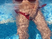 Smoking Hot Venezolana Girlfriend Masterbates in Public Jacuzzi in Cartagena 11/16