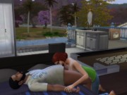 Eliza Pancakes starts her porn career! Woke up her husband | Sims 4 - Porn Stories (Part 1) 13/16